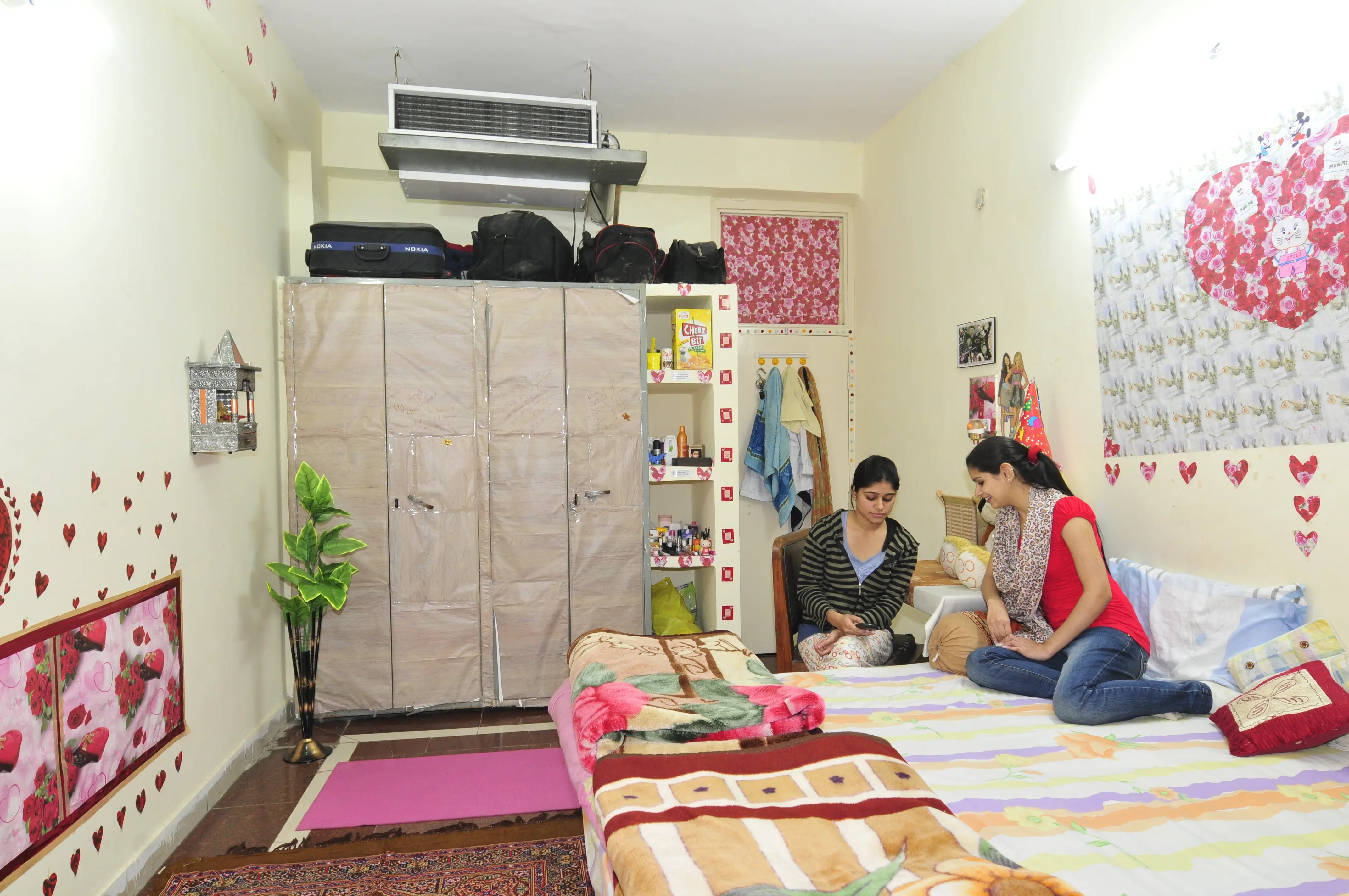 Student hostel facilities at Maharishi Markandeshwar University